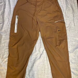 Nike Brown Cargo Pants with Relaxed Fit